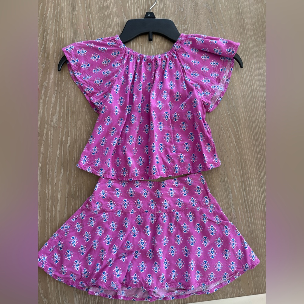 Crewcuts Pink Floral Kids Matching Set